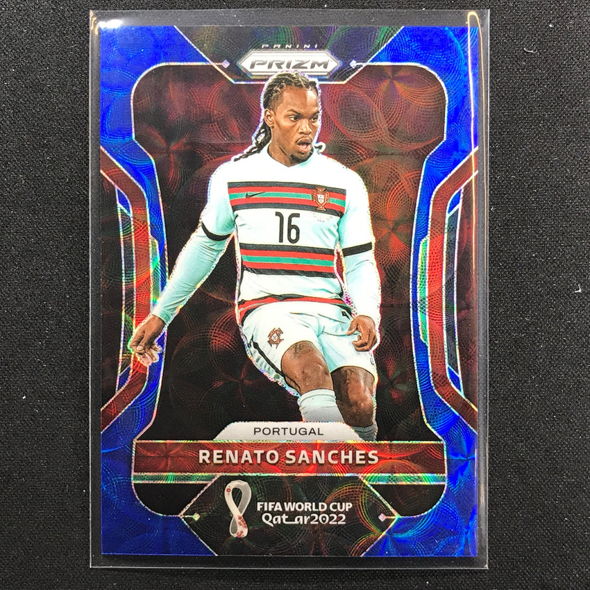 2022 Prizm Fifa World Cup Qatar Renato Sanches Choice Blue 128/135