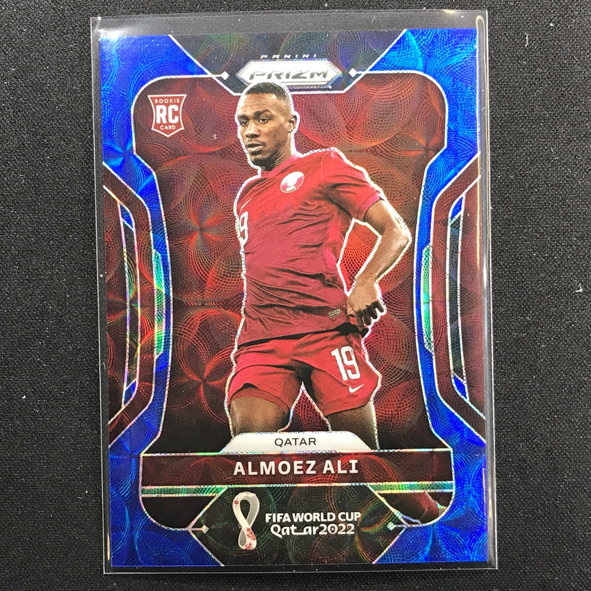 2022 Prizm Fifa World Cup Qatar Almoez Ali Rookie Choice Blue 68/135