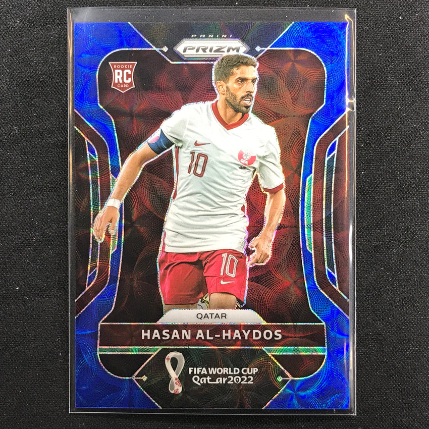 2022 Prizm Fifa World Cup Qatar Hasan Al-haydos Rookie Choice Blue 125/135