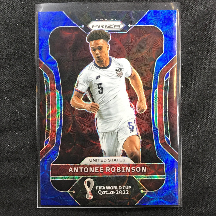 2022 Prizm Fifa World Cup Qatar Antonee Robinson Choice Blue 48/135