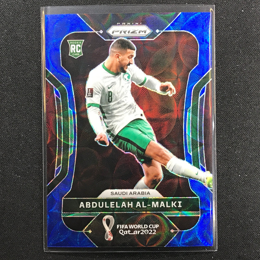 2022 Prizm Fifa World Cup Qatar Abdulelah Al-malki Rookie Choice Blue 32/135