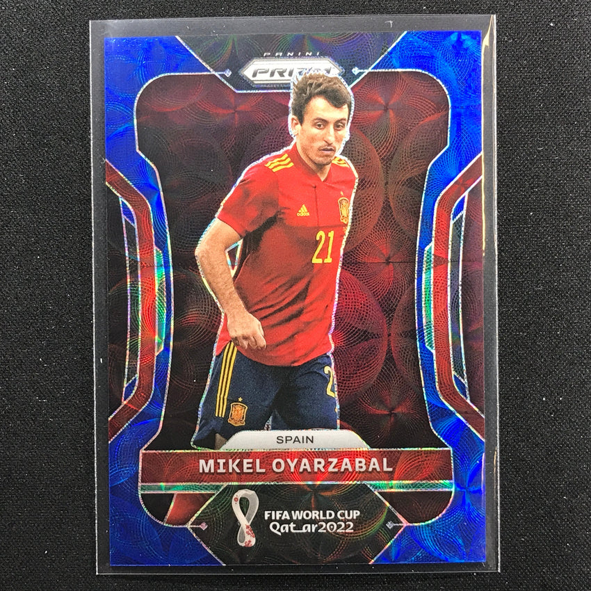 2022 Prizm Fifa World Cup Qatar Mikel Oyarzabal Choice Blue 40/135
