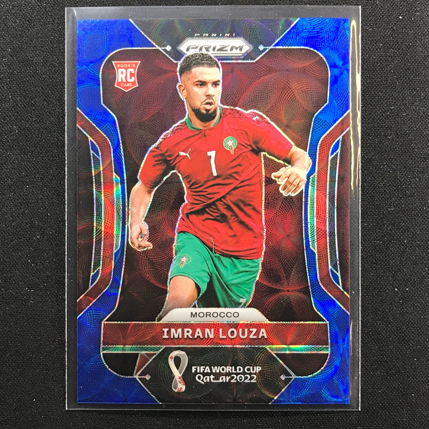 2022 Prizm Fifa World Cup Qatar Imran Louza Rookie Choice Blue 96/135
