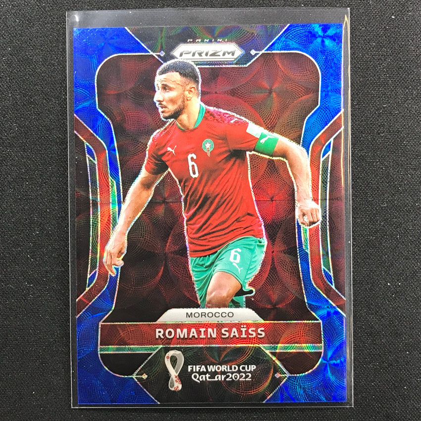 2022 Prizm Fifa World Cup Qatar Romain Saiss Choice Blue 119/135