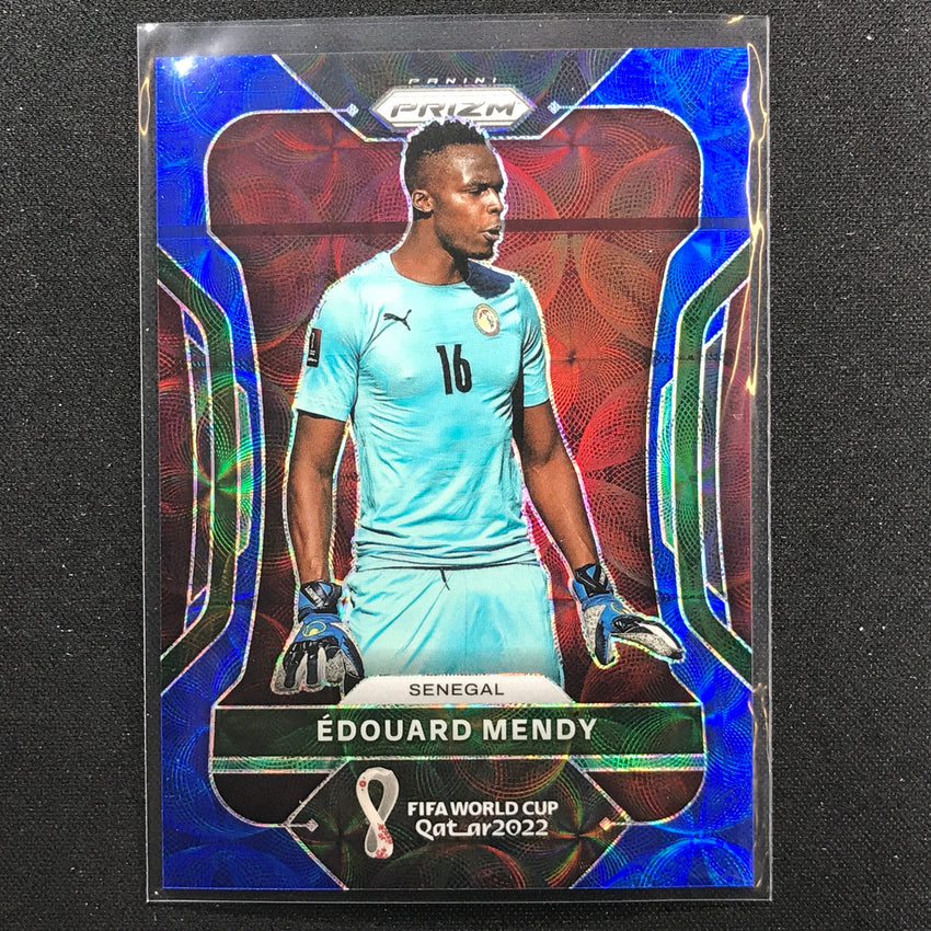 2022 Prizm Fifa World Cup Qatar Edouard Mendy Choice Blue 112/135