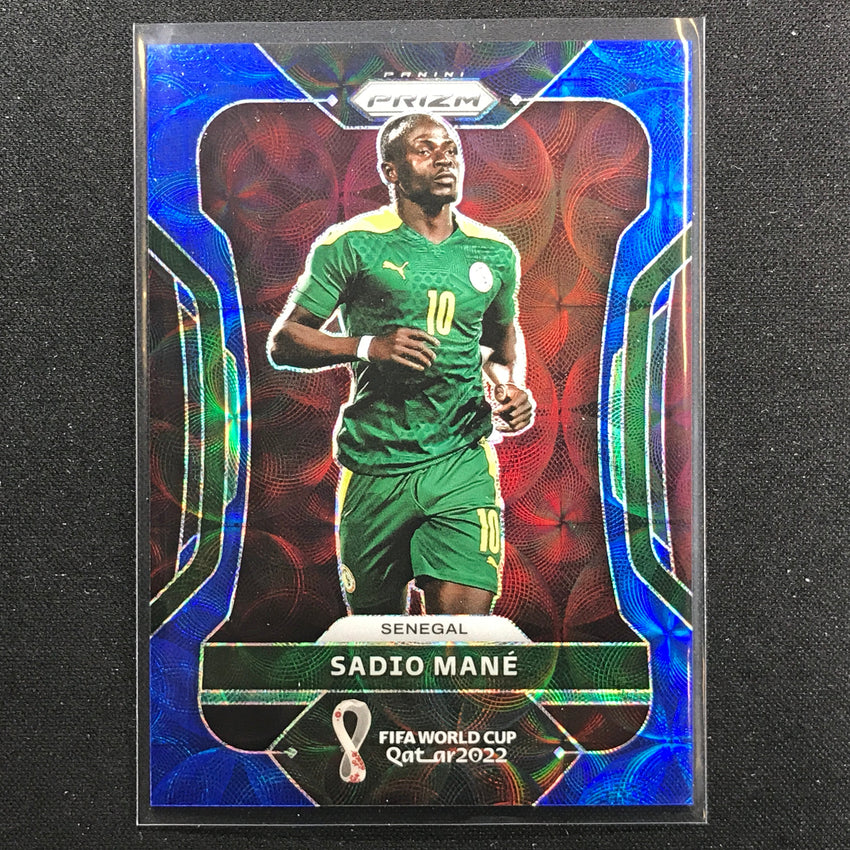 2022 Prizm Fifa World Cup Qatar Sadio Mane Choice Blue 119/135