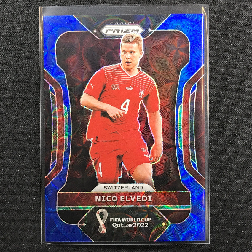 2022 Prizm Fifa World Cup Qatar Nico Elvedi Choice Blue 24/135