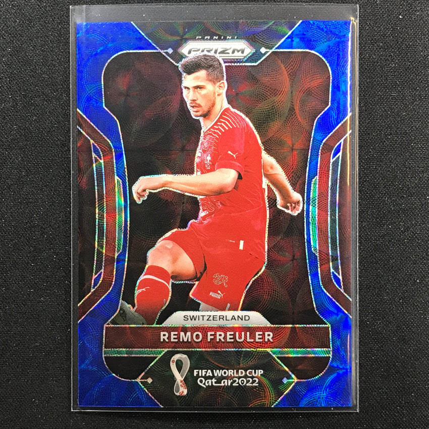 2022 Prizm Fifa World Cup Qatar Remo Freuler Choice Blue 89/135