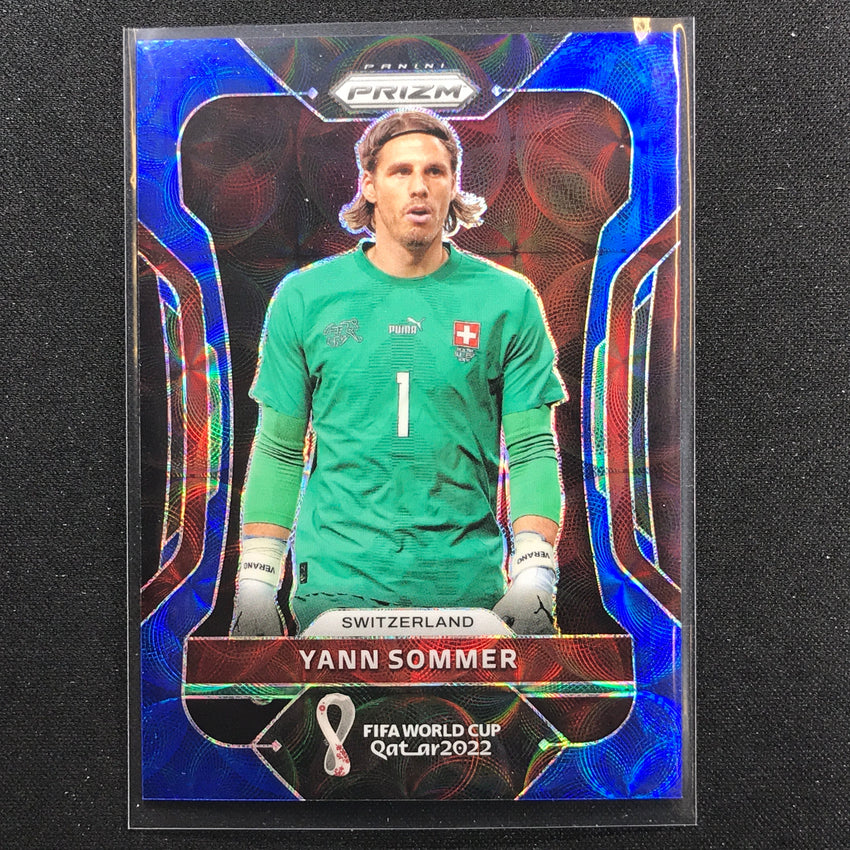 2022 Prizm Fifa World Cup Qatar Yann Sommer Choice Blue 98/135