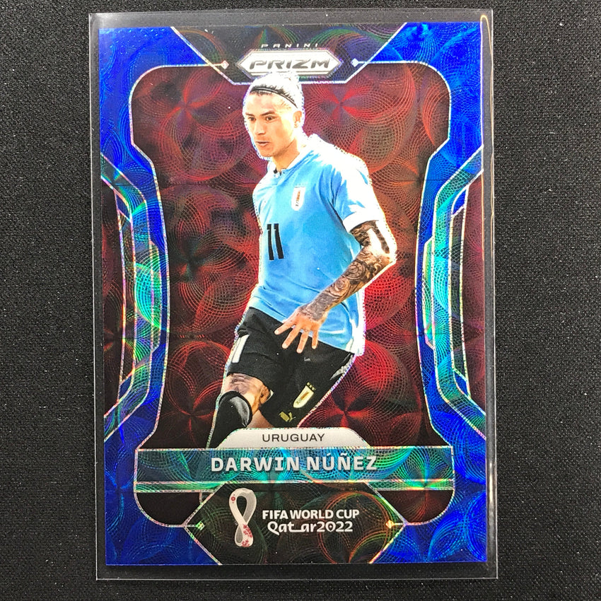 2022 Prizm Fifa World Cup Qatar Darwin Nunez Choice Blue 4/135