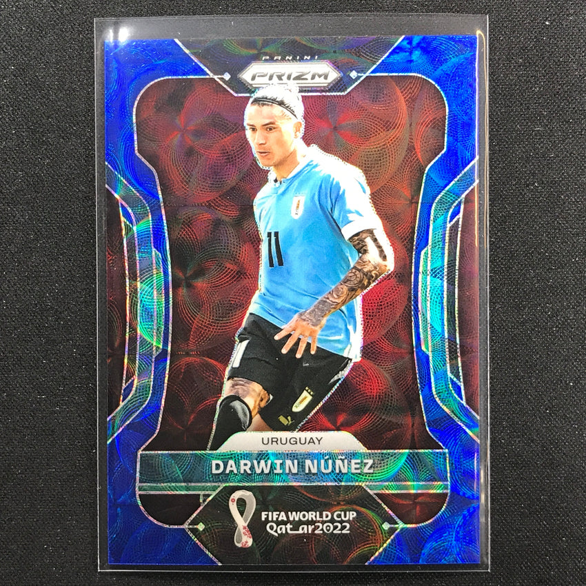 2022 Prizm Fifa World Cup Qatar Darwin Nunez Choice Blue 94/135