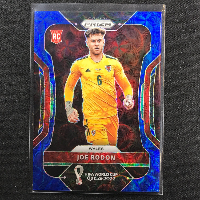 2022 Prizm Fifa World Cup Qatar Joe Rodon Rookie Choice Blue 69/135