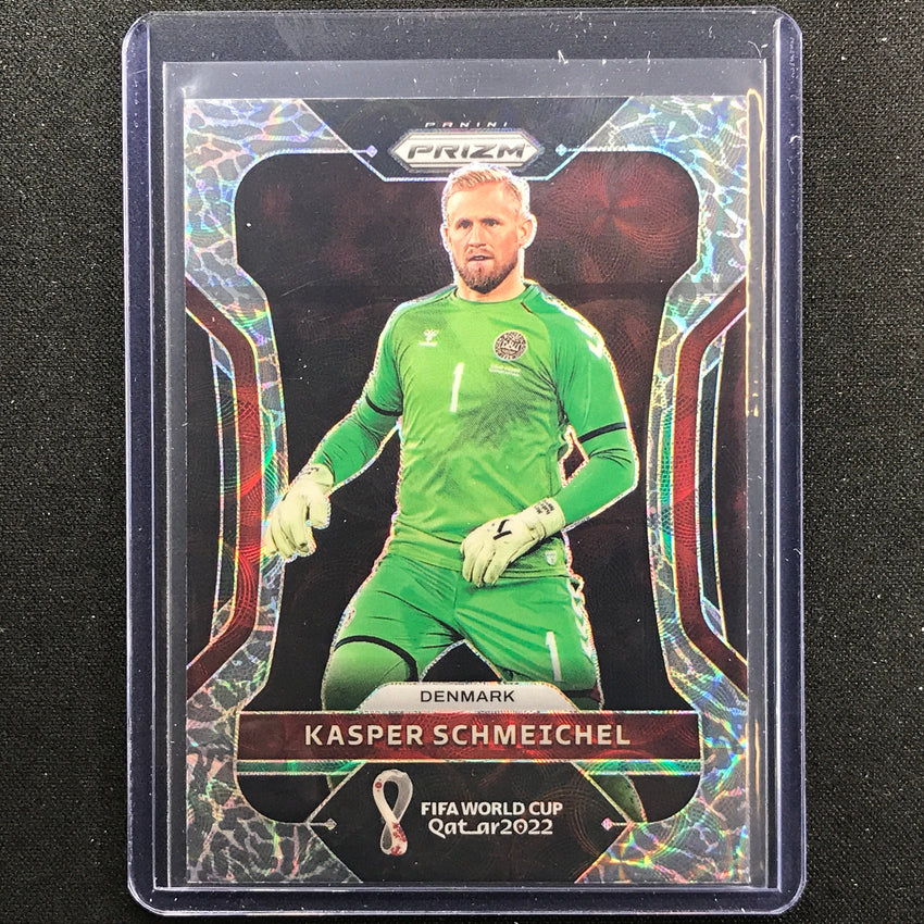 2022 Prizm Fifa World Cup Qatar Kasper Schmeichel Choice Elephant Ssp No 72