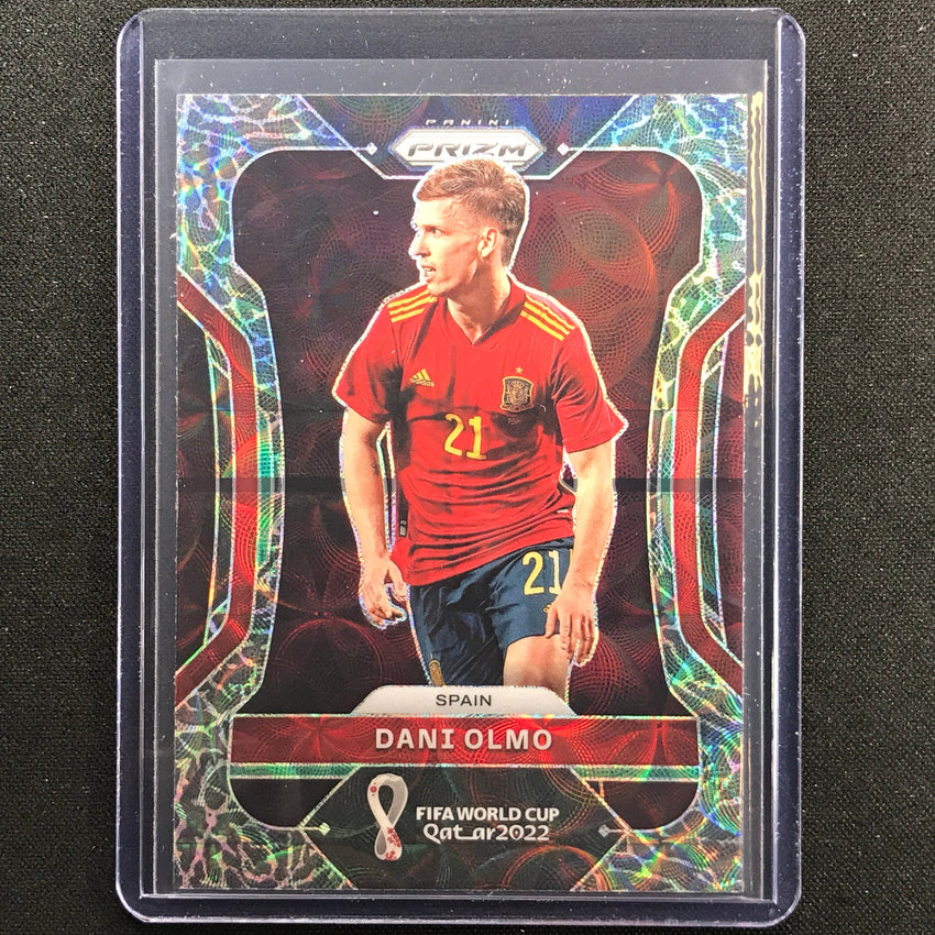 2022 Prizm FIFA World Cup Qatar DANI OLMO Choice Elephant SSP #220