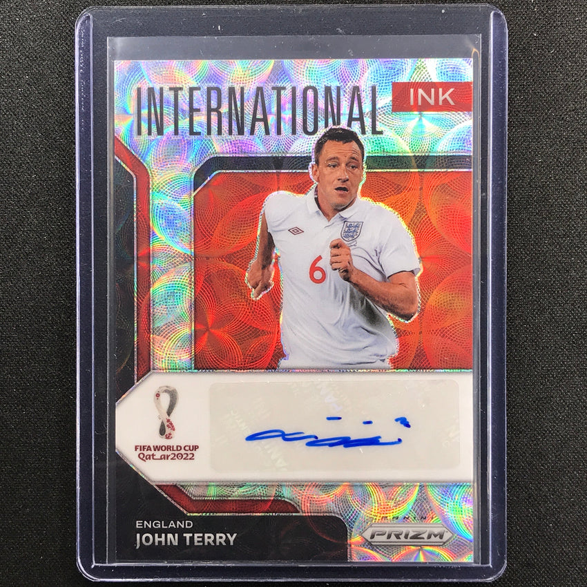 2022 Prizm Fifa World Cup Qatar John Terry Choice International Ink Auto No Jt