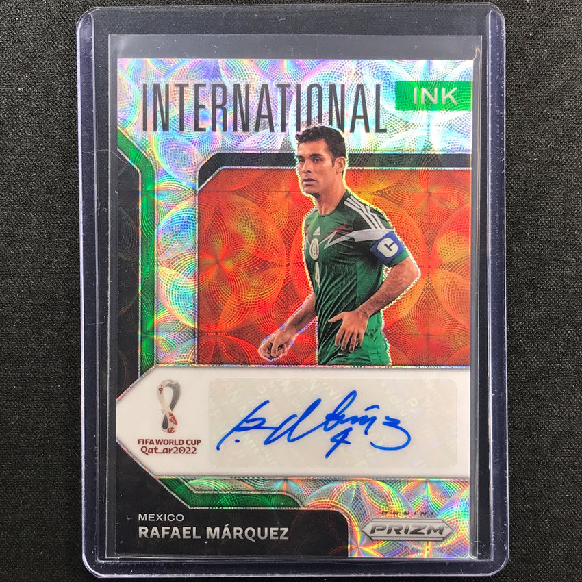2022 Prizm FIFA World Cup Qatar RAFAEL MARQUEZ Choice International Ink Auto #RM