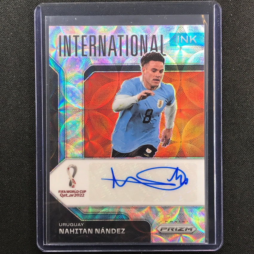 2022 Prizm Fifa World Cup Qatar Nahitan Nandez Choice International Ink Auto No Nn