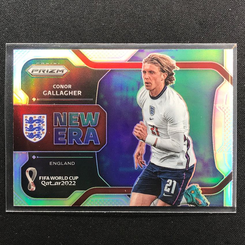 2022 Prizm Fifa World Cup Qatar Conor Gallagher New Era Silver No 6