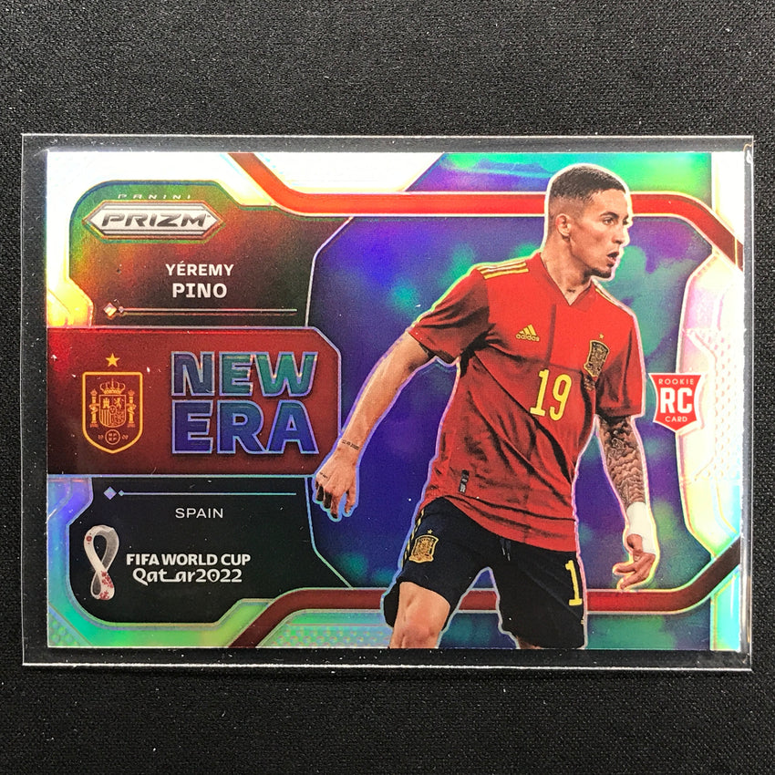 2022 Prizm Fifa World Cup Qatar Yeremy Pino Rookie New Era Silver No 11