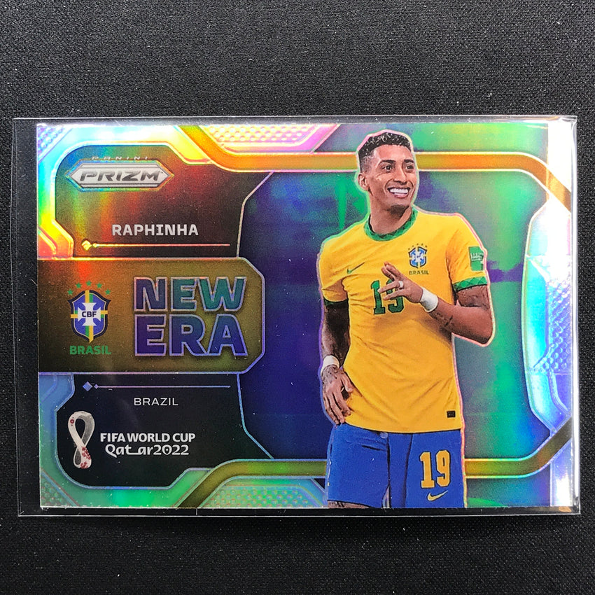 2022 Prizm FIFA World Cup Qatar RAPHINHA New Era Silver #40