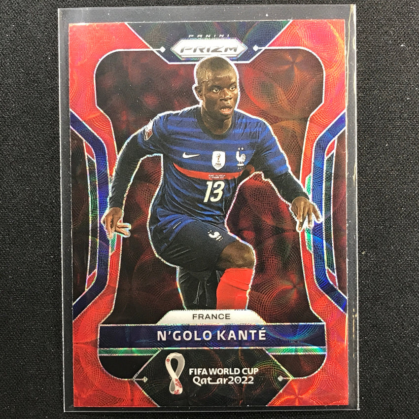 2022 Prizm Fifa World Cup Qatar Ngolo Kante Choice Red Scope No 102