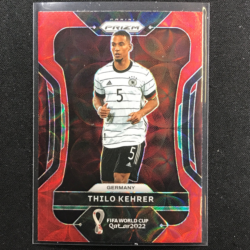2022 Prizm FIFA World Cup Qatar THILO KEHRER Choice Red Scope #118