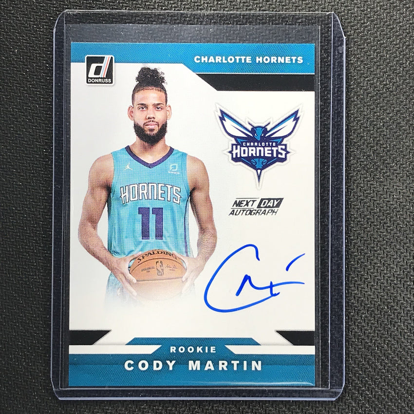 2019-20 Donruss CODY MARTIN Next Day Auto Rookie #CMT - #1-Cherry Collectables