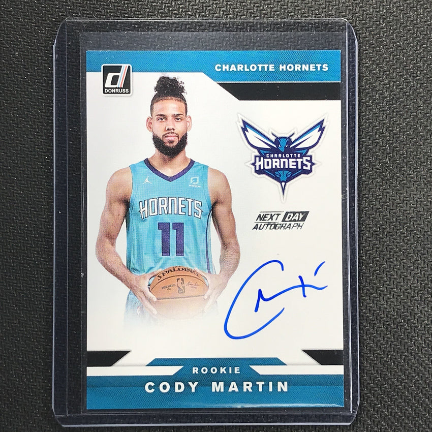 2019-20 Donruss CODY MARTIN Next Day Auto Rookie #CMT - #2-Cherry Collectables