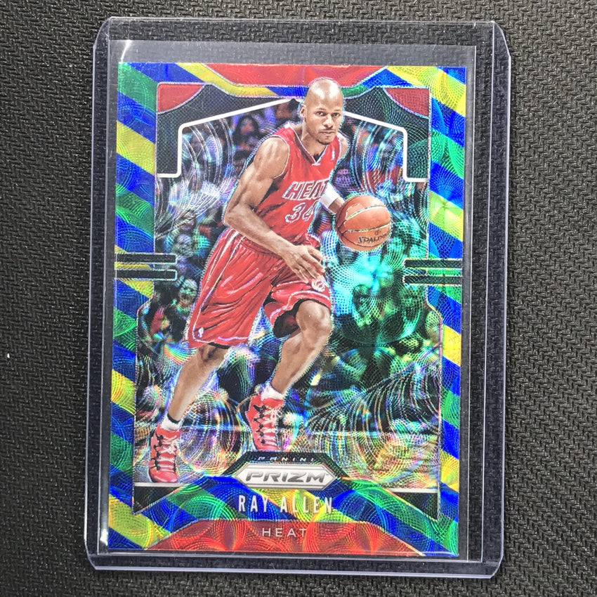 2019-20 Prizm RAY ALLEN Blue Yellow Green Prizm #22-Cherry Collectables