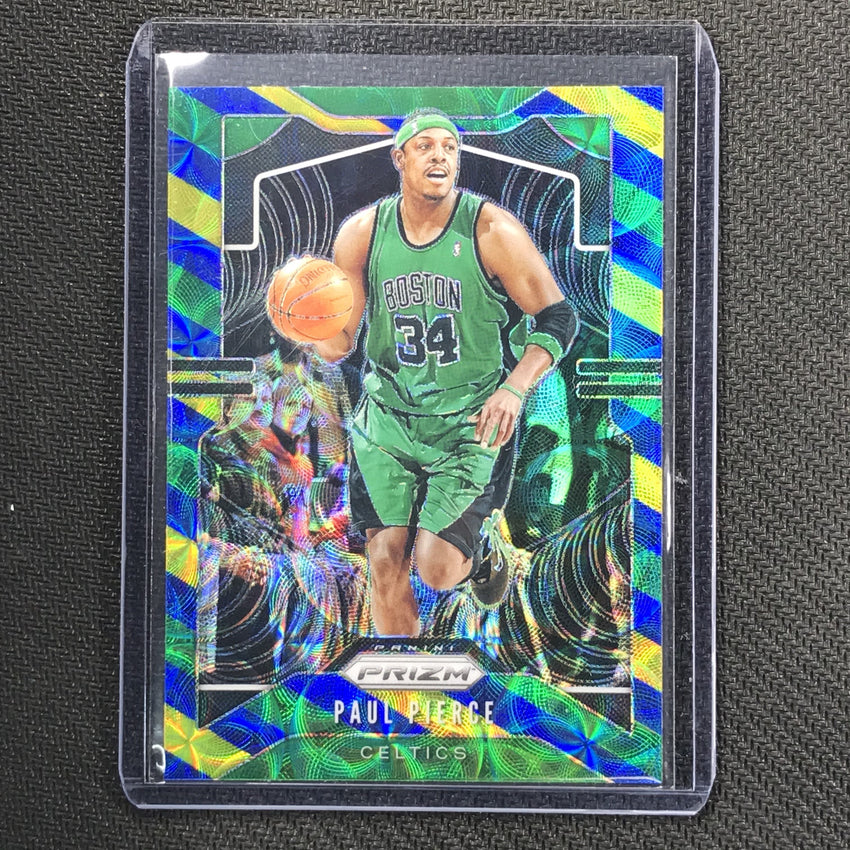 2019-20 Prizm PAUL PIERCE Blue Yellow Green Prizm #29-Cherry Collectables