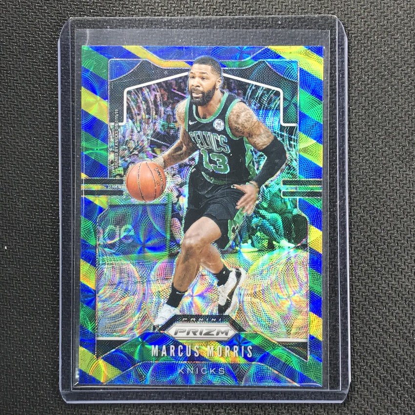 2019-20 Prizm MARCUS MORRIS Blue Yellow Green Prizm #46-Cherry Collectables