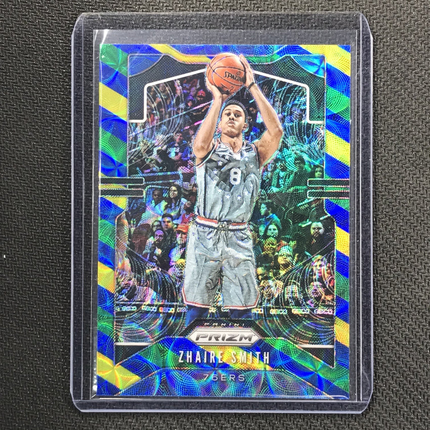 2019-20 Prizm ZHAIRE SMITH Blue Yellow Green Prizm #51-Cherry Collectables