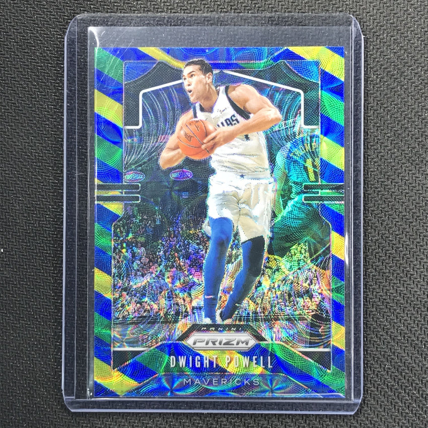 2019-20 Prizm DWIGHT POWELL Blue Yellow Green Prizm #81-Cherry Collectables