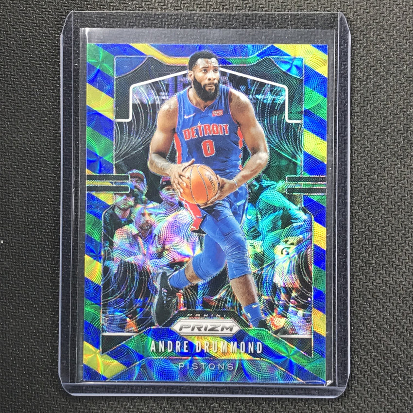 2019-20 Prizm ANDRE DRUMMOND Blue Yellow Green Prizm #92-Cherry Collectables