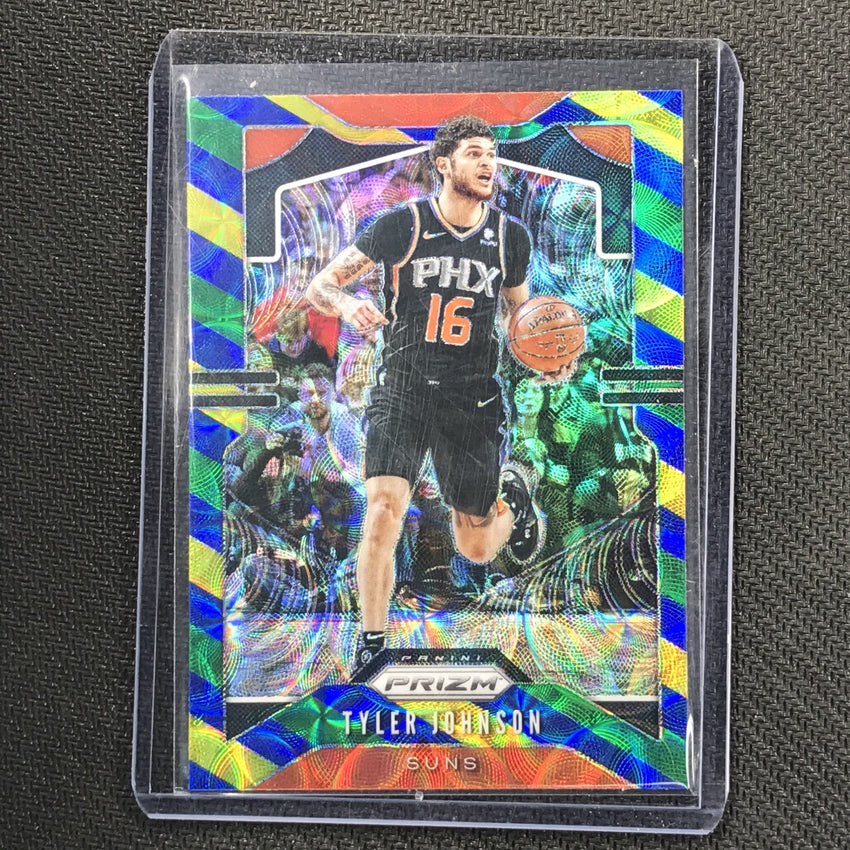 2019-20 Prizm TYLER JOHNSON Blue Yellow Green Prizm #100-Cherry Collectables