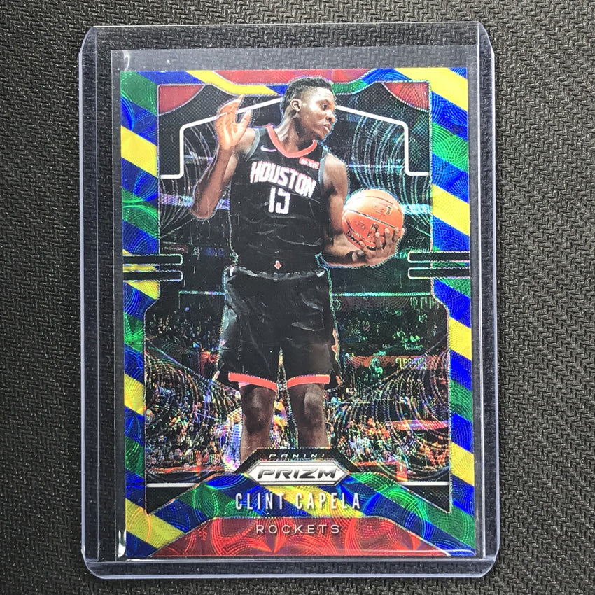 2019-20 Prizm CLINT CAPELA Blue Yellow Green Prizm #110-Cherry Collectables