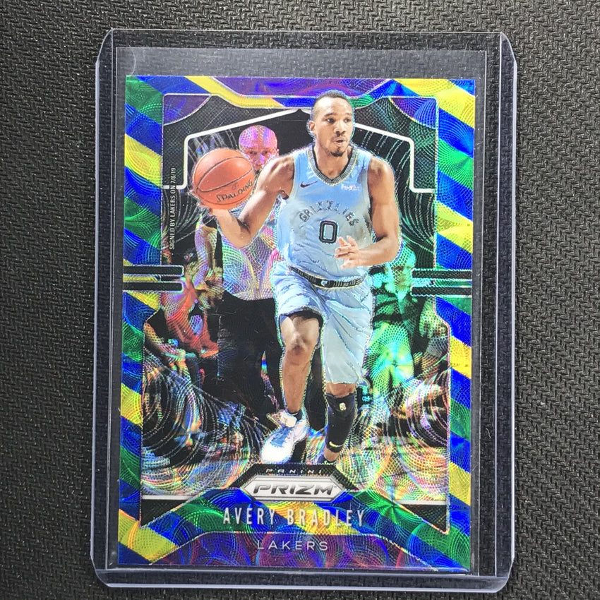 2019-20 Prizm AVERY BRADLEY Blue Yellow Green Prizm #137-Cherry Collectables