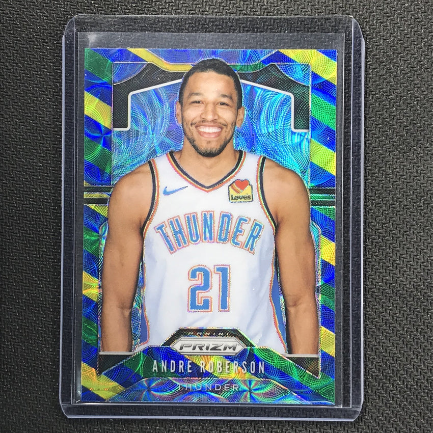 2019-20 Prizm ANDRE ROBERSON Blue Yellow Green Prizm #187-Cherry Collectables