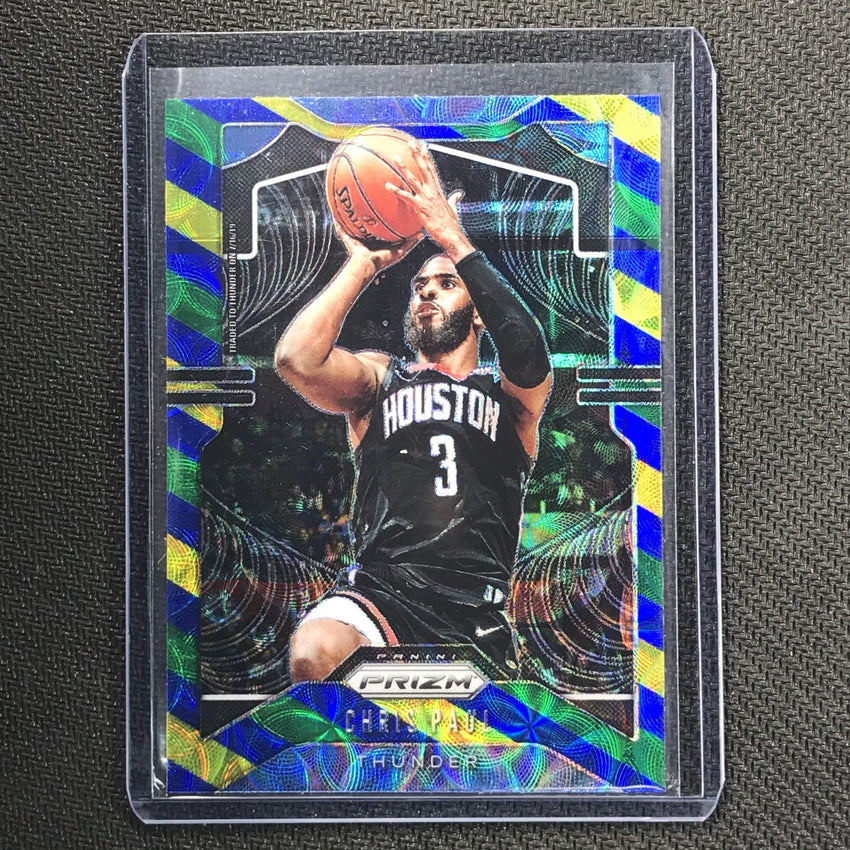 2019-20 Prizm CHRIS PAUL Blue Yellow Green Prizm #211-Cherry Collectables
