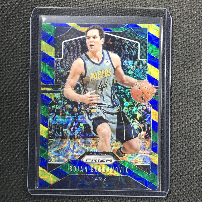 2019-20 Prizm BOJAN BOGDANOVIC Blue Yellow Green Prizm #218-Cherry Collectables