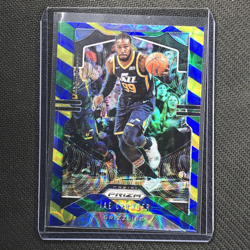 2019-20 Prizm JAE CROWDER Blue Yellow Green Prizm #227-Cherry Collectables