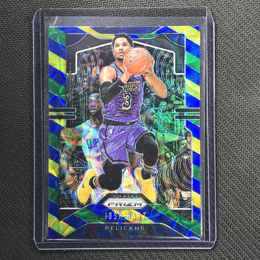 2019-20 Prizm JOSH HART Blue Yellow Green Prizm #240-Cherry Collectables