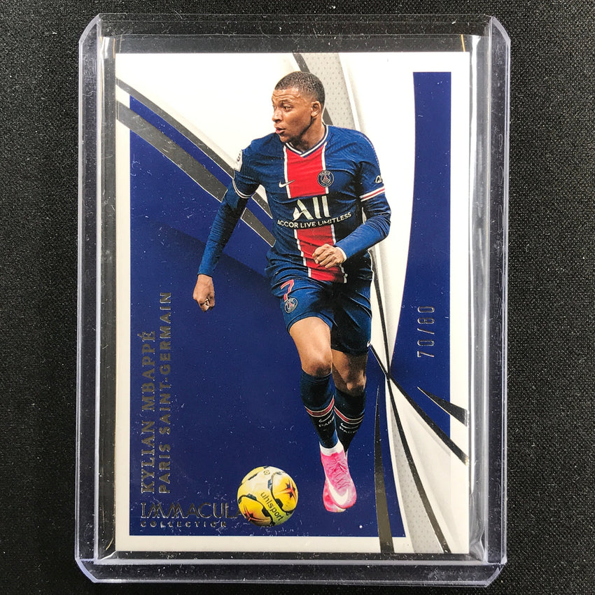 2021 Immaculate Kylian Mbappe Base No 76 70/80