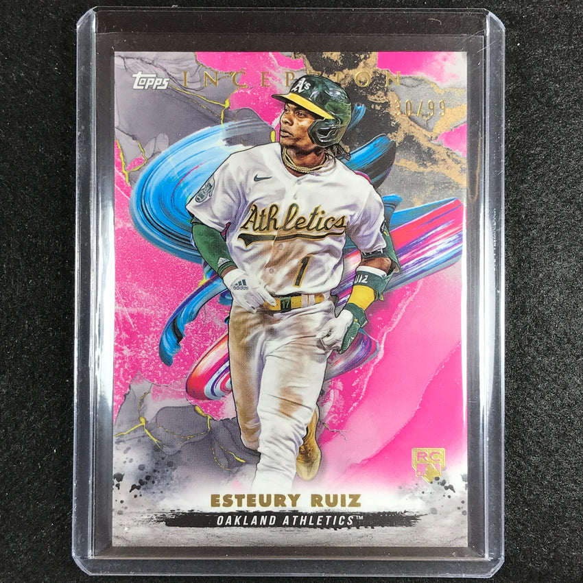 2023 Inception Esteury Ruiz Rookie Base Magenta 30/99