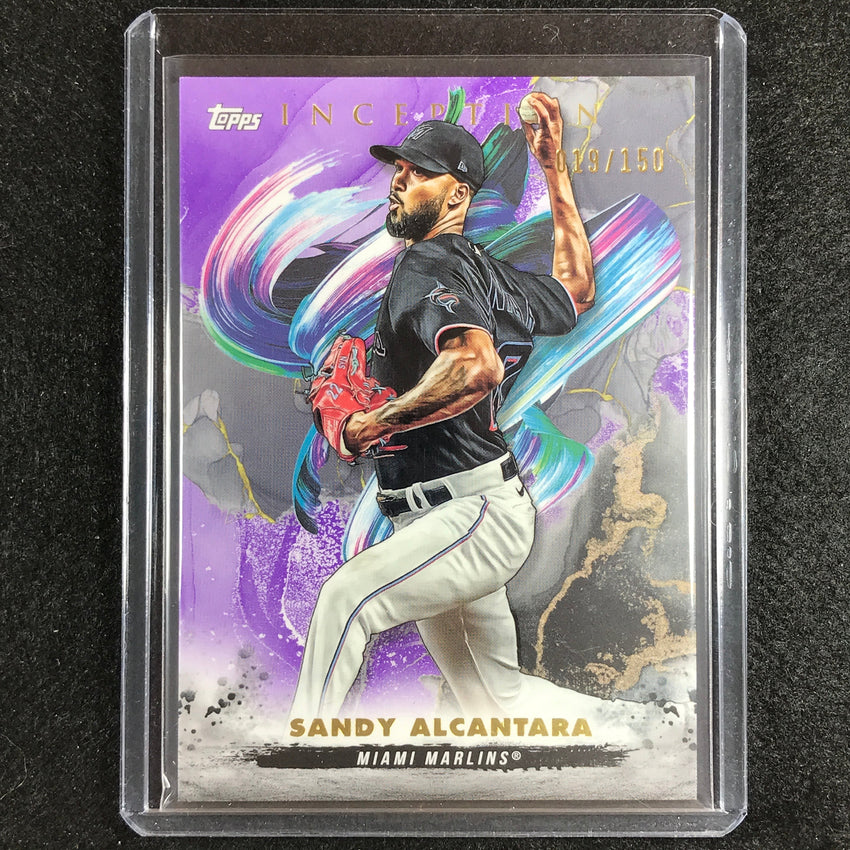 2023 Inception Sandy Alcantara Base Purple 19/150