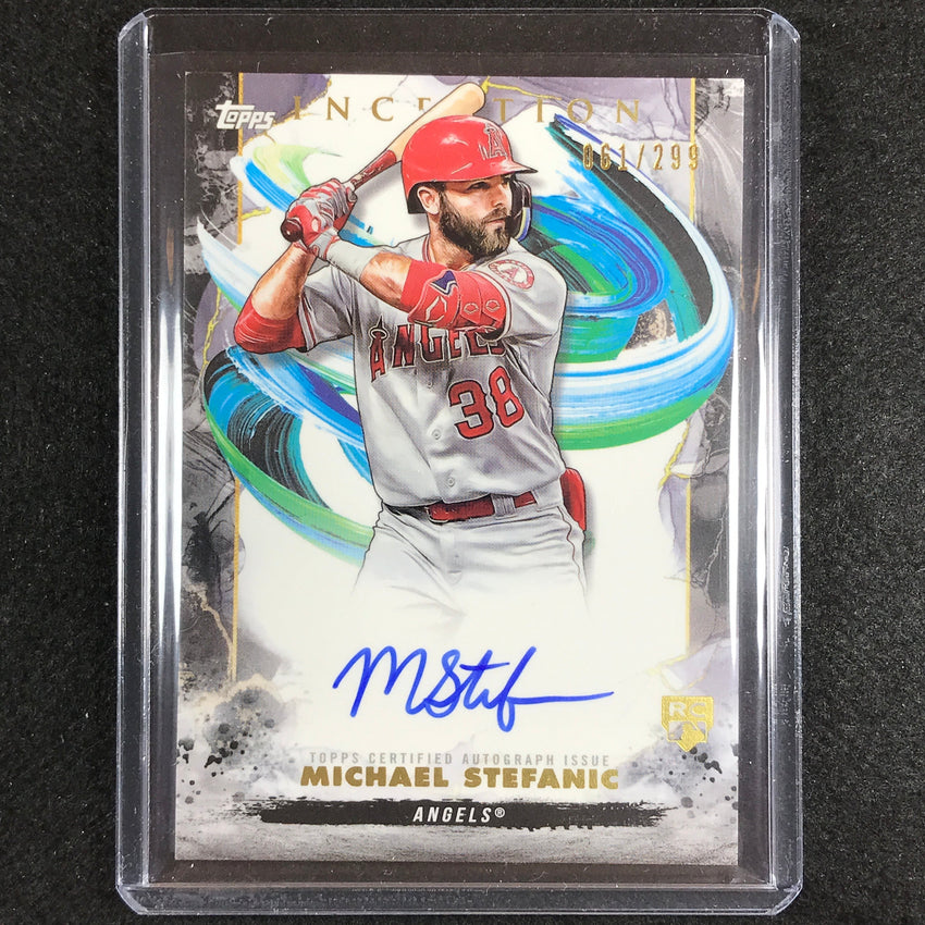2023 Inception Michael Stefanic Rookies And Emerging Stars Auto 61/299