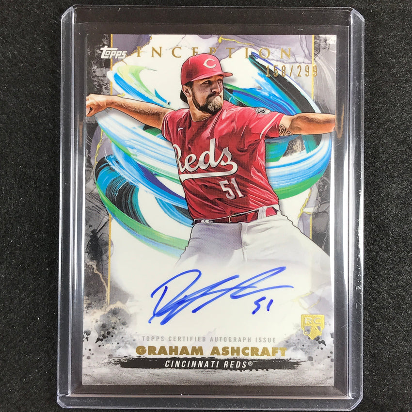 2023 Inception Graham Ashcraft Rookies And Emerging Stars Auto 158/299