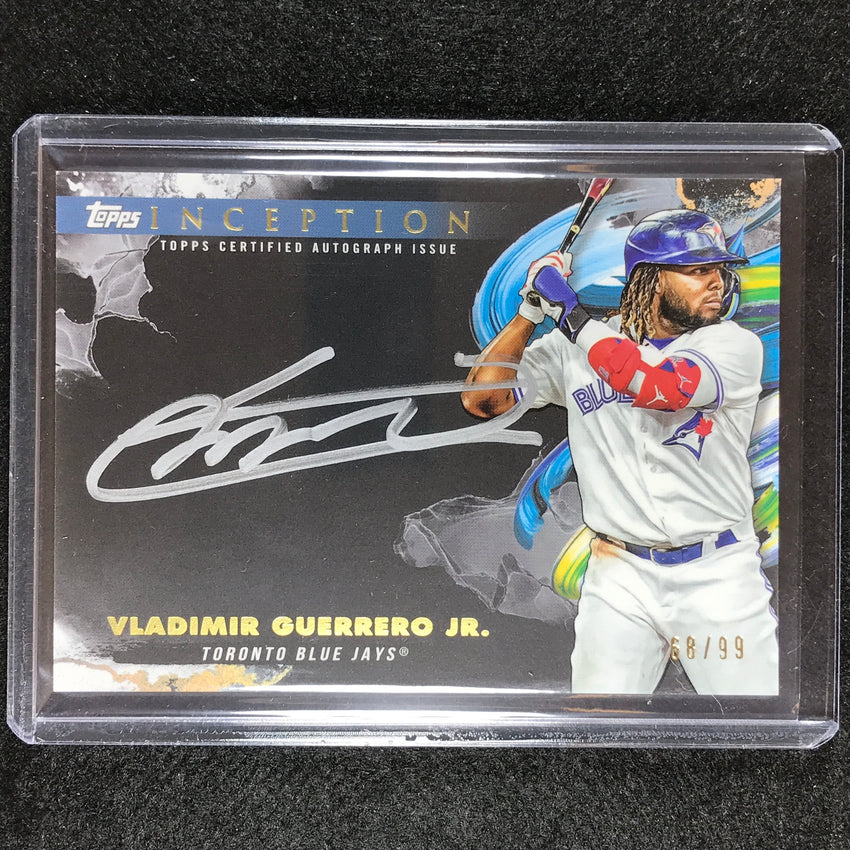 2023 Inception Vladimir Guerrero Jr. Inception Silver Signings Auto 68/99