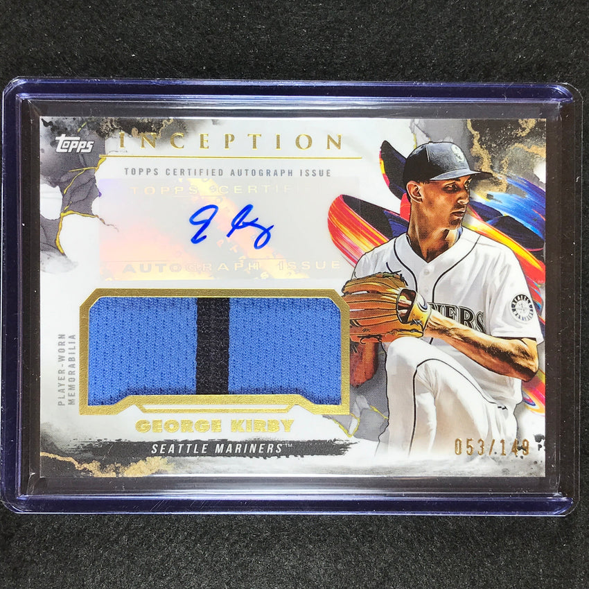 2023 Inception George Kirby Patch Auto 53/149