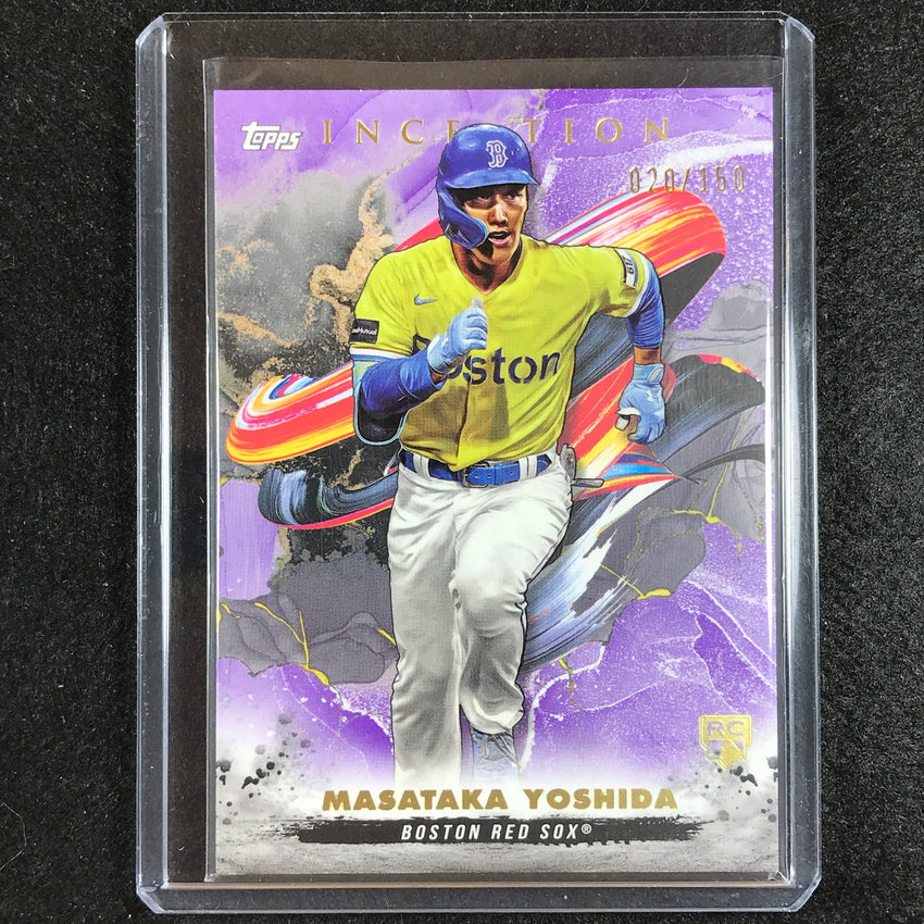 2023 Inception Masataka Yoshida Rookie Base Purple 20/150